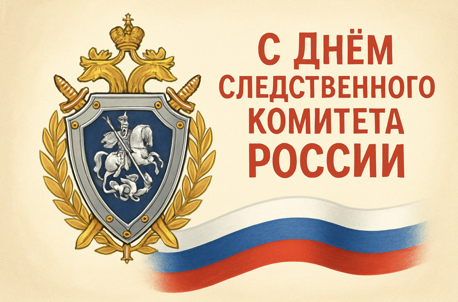 Фото День Следственного комитета России: открытки к празднику 7